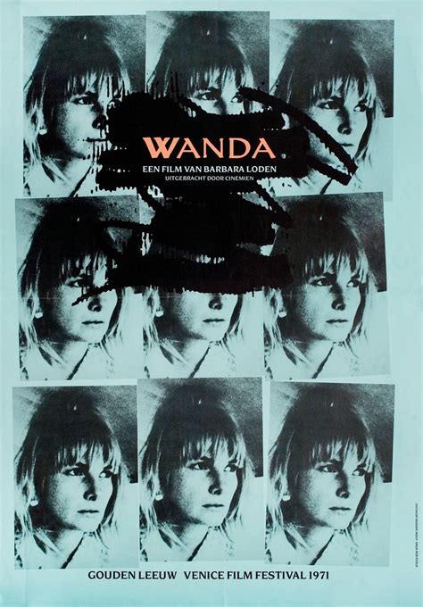 Wanda Original 1970 Dutch A2 Movie Poster Female Directors Movie