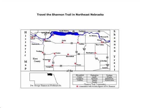 Trail Maps Nebraska Outlaw Trail