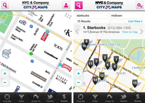 The New York City Launches Its Own Iphone App Powered By Citymaps