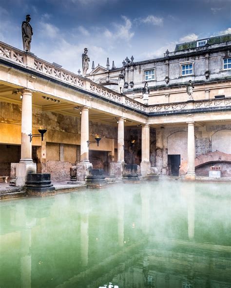 The Roman Baths Bath England United Kingdom Culture Review Condé