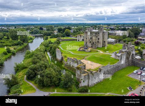 Trim Castle Is A Norman Castle On The South Bank Of The River Boyne In