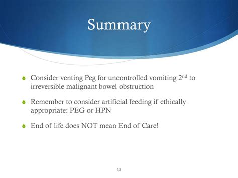 Ppt Artificial Feeding And Venting Gastrostomy In Palliative Patients
