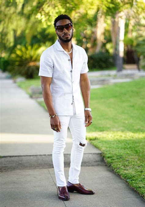 All White Party Outfits For Guys Goo To Play
