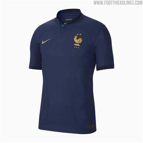France 2022 World Cup Home And Away Kits Released Footy Headlines