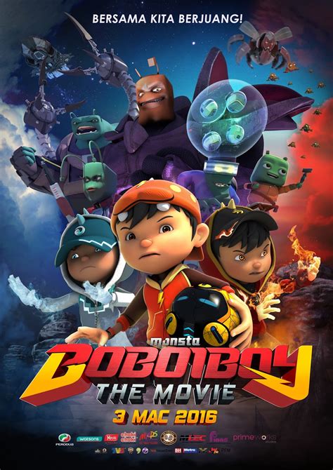 Boboiboy movie 2 this time around boboiboy goes up against a powerful ancient being called retak'ka, who is after boboiboy's elemental powers. BOBOIBOY THE MOVIE (2016)