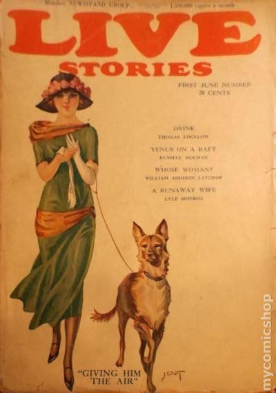 Live Stories 1914 1926 Clayton Pulp Comic Books