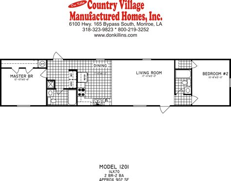 10 great manufactured home floor plans | mobile home living. Mobile Home Layouts 14x70 - New Home Plans Design