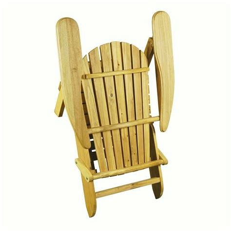 Living Accents Folding Adirondack Chair Living Accent Folding