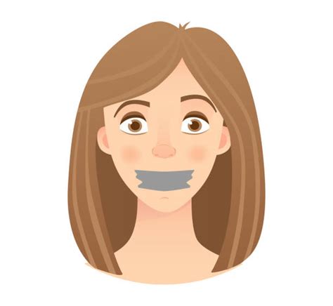 Best Taped Mouth Illustrations Royalty Free Vector Graphics And Clip Art