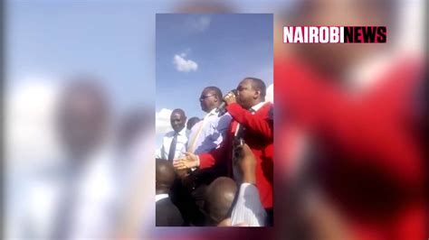 Nairobi Senator Mike Sonkos Sentiments On The Gikomba Fire Youtube