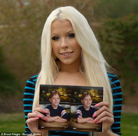 Transgender Teen Brittney Kade Dreams Of Becoming A Model After Transitioning Daily Mail Online