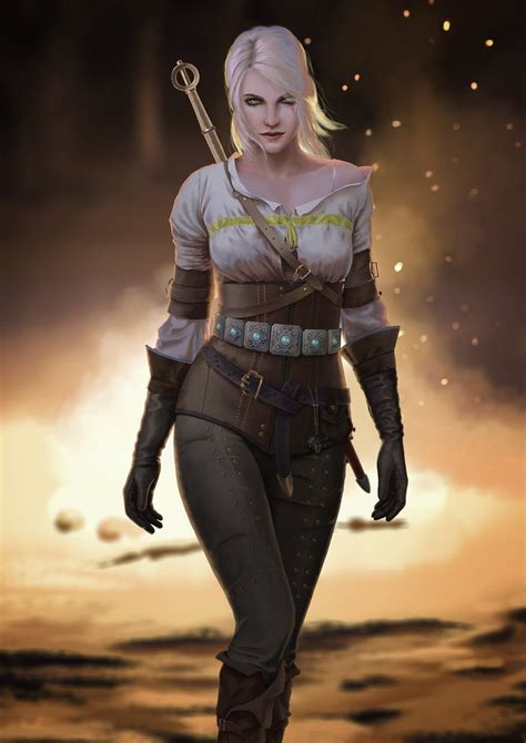 Ciri By Devenum On Deviantart The Witcher The Witcher 3 Warrior Woman