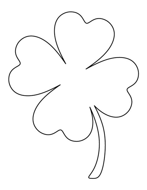 Free Printable 4 H Clover Printable Templates