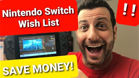 Nintendo Switch Eshop Wish List Do This And Save Money Youtube
