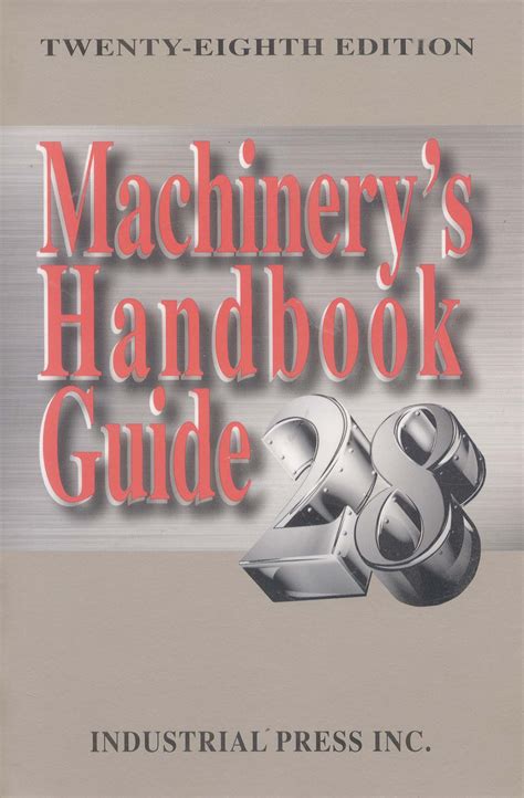 Book Machinerys Handbook Guide 30th Edition