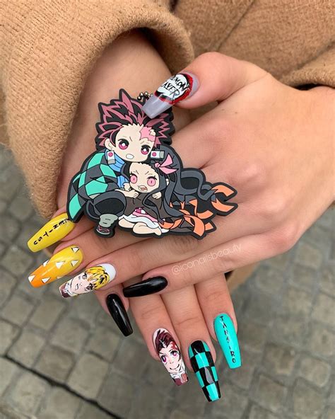 Maybe you would like to learn more about one of these? For our anime fans #gelnails #anime #zenitsu #tanjiroukamado #colourful #zurichnails # ...