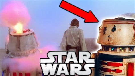 The Force Sensitive Droid That Saved Luke Skywalker Star Wars