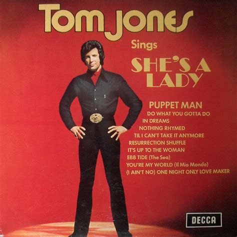 Tom Jones Tom Jones Sings Shes A Lady Releases Discogs
