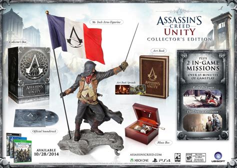Conoce la edición de colección de Assassin s Creed Unity Atomix
