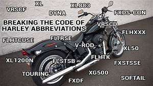 Harley Davidson Abbreviations Deciphering The Code Get Lowered Cycles