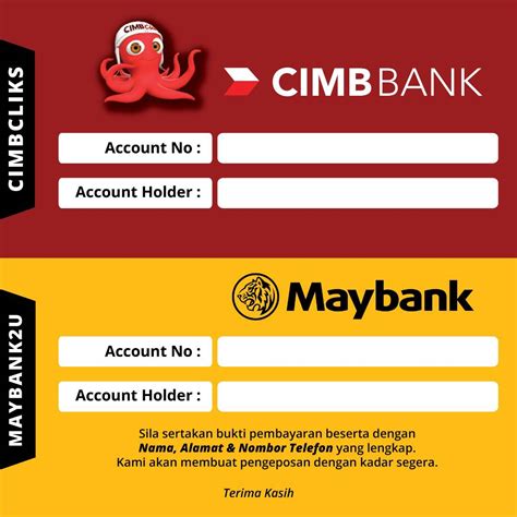 With lengths fixed by country, iban codes can be up to 34 characters. Cimb Bank Account Number Template