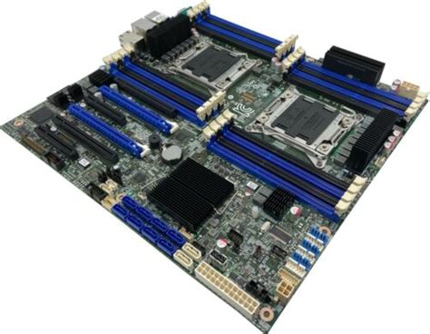 Intel Server Board S2600co Socket F Dual Cpu Mainboard Bbs2600co4 Ebay