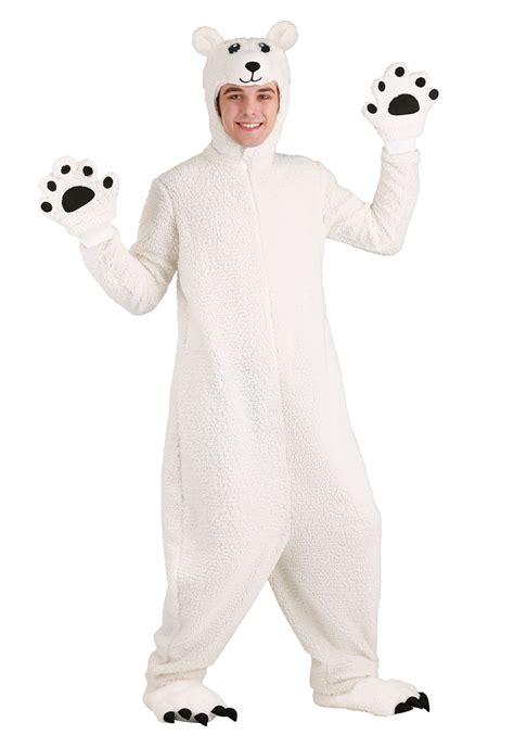 Arctic Polar Bear Costume For Adults Bear Adult Costumes