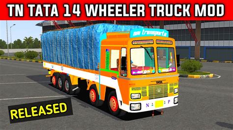 New Released Tata 14 Wheeler Truck Mod For Bus Simulator Indonesia
