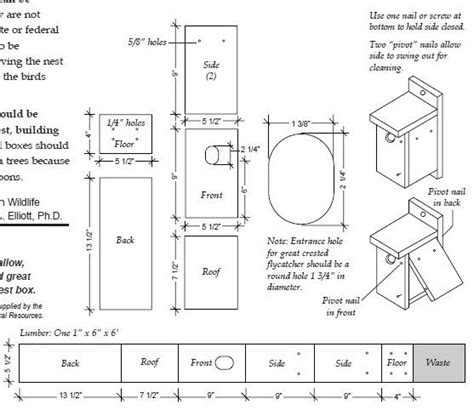 The plans are for different skill levels and designed to attract many kinds of birds, so you can build a whole neighborhood for the birds! Wood Duck Nest Box Plans - Bird Houses, Bird Feeders, Hummingbird | Bluebird house plans ...