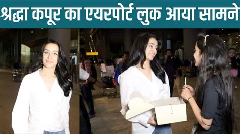 Shraddha Kapoor Spotted At Airport Click Selfie With Fans Nbt