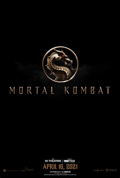 Mortal kombat tv spots reveal new footage from the video game adaptation 27 march 2021 | flickeringmyth. Mortal Kombat : Extra Large Movie Poster Image - IMP Awards