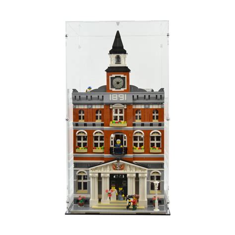 Display Cases For Lego Modular Buildings Town Hall Display Case