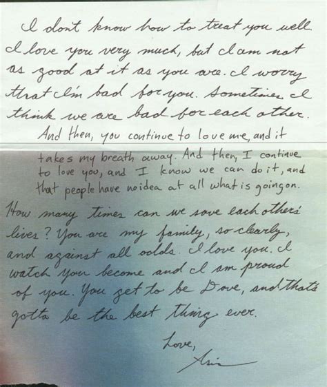 Leni And Love Letters To Loved Ones