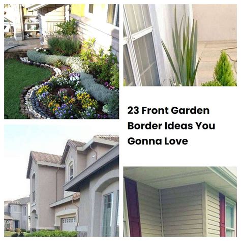 23 Front Garden Border Ideas You Gonna Love Sharonsable