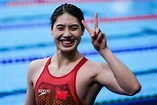奥运-女子100米蝶泳张雨霏摘银 加拿大名将破纪录夺冠_腾讯新闻