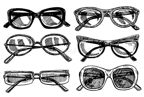 Vector Graphic Eyeglass Frames Stock Illustrations 31 Vector Graphic