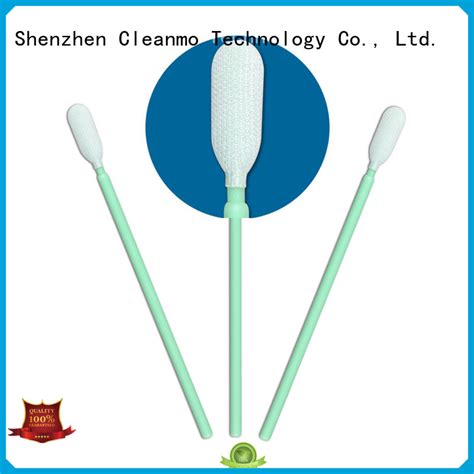 Compatible Fiber Optic Swabs Double Layer Knitted Polyester Wholesale For Optical Sensors Cleanmo