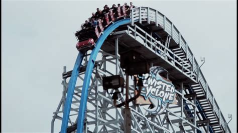Twisted Cyclone Review Six Flags Over Georgia Rmc Hybrid Youtube