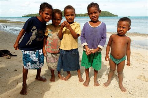 Melanesian People Of Papua New Guinea Editorial Stock Image Image Of