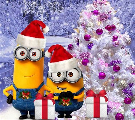 Pin By Marie On Minions Merry Christmas Minions Minion Christmas