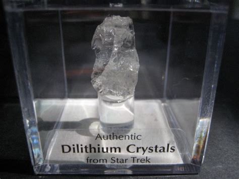 Authentic Star Trek Dilithium Crystal Tos Show Used Prop From