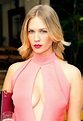 January Jones Wears Jumpsuit With Huge Keyhole Cutout: Pics