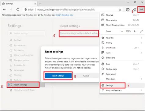 How To Repair Or Reset Microsoft Edge Browser On Windows