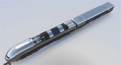 Sci Fi Hover Train Concept 3d Model 99 Obj Max Free3d
