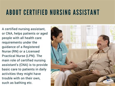 Ppt Certified Nursing Assistant Training A Career With A Future