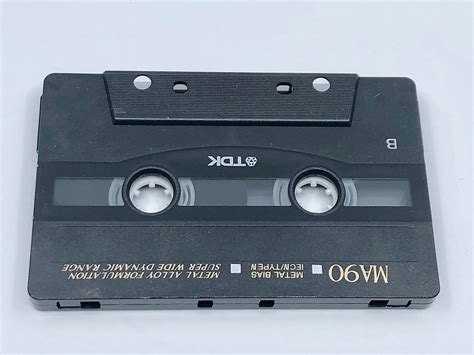 tdk ma90 metal cassette tape