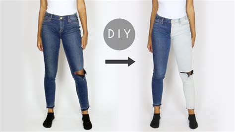 Diy Bleaching Jeans Fashion Randd Diy Bleach Splatter Jeans How To