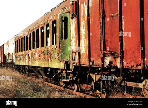 Abandoned Train Rail Hi Res Stock Photography And Images Alamy