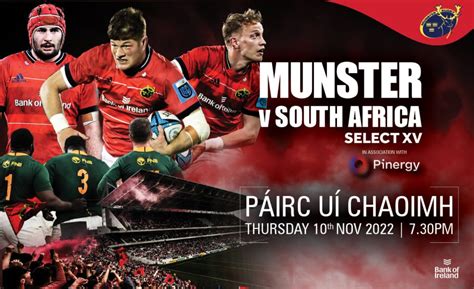 Munster V South Africa A Teams And Predictions Ireland Rugby365