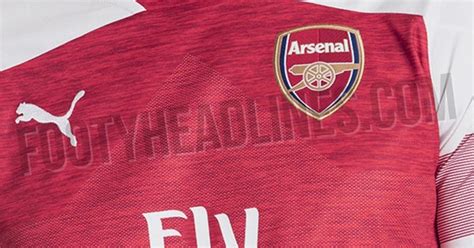 Arsenal 18 19 Home Kit Leaked Release Date Revealed Footy Headlines